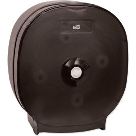 4-Roll Tissue Dispenser, Upto 5" Roll Size, Translucent Black