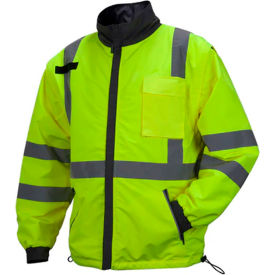 4-In-1 Reversible Winter Jacket, 3XL, Hi-Vis Lime