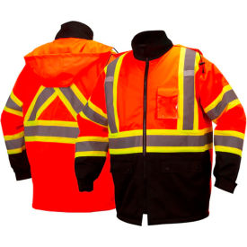 Winter Jacket, L, Hi-Vis Orange