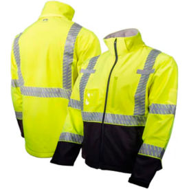 Hi-Vis Softshell Winter Jacket, Type R, ANSI Class 3, M, Lime