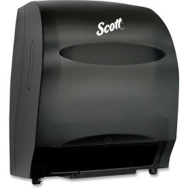 Electronic Hard Roll Paper Towel Dispenser, Black