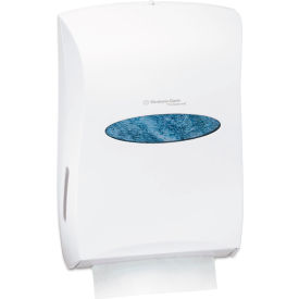 Universal Paper Towel Dispenser, Pearl White