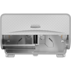ICON Coreless Standard Roll Toilet Paper Dispenser, Silver Mosaic