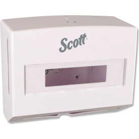 Scottfold Folded Paper Towel Dispenser, White