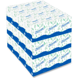 Facial Tissue, 2-Ply, Pop-Up Box, White, 90 Sheets/Box, 36 Boxes/Case