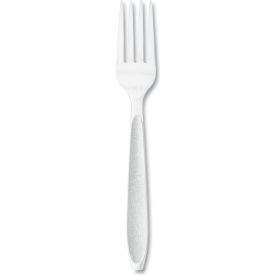 Impress Heavyweight Full-Length Forks, Polystyrene, White, 100/Box, 10 Boxes/Carton