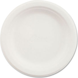 Paper Dinnerware Plates, 6" Diameter, White, 1000 Count