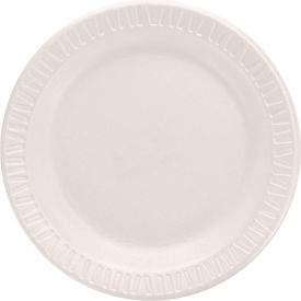 Mediumweight Foam Dinnerware Plates, 6" Diameter, White, 125 per Pack