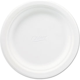 Classic Paper Plates, 6-3/4" Diameter, White, 125 Plates per Pack, 8 Packs per Carton