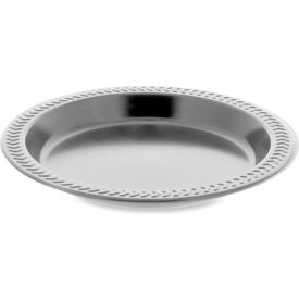 6" Diameter Black Plastic Dinnerware Plates, 1000 Plates/Carton