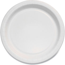 Bare Eco-Forward Clay-Coated Paper Plates, 6" Dia., White/Brown/Green, 1000/Carton