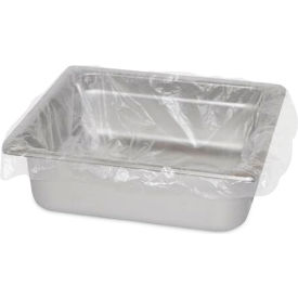 Steam Pan Liner w/ Twist-Ties For 1/3-Size Pans, 18"L x 14"W, Clear, Pack of 250