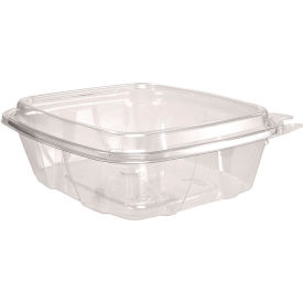 ClearPac SafeSeal Tamper-Evident Container with Dome Lid, 24 oz. Cap., Clear, 200/Carton