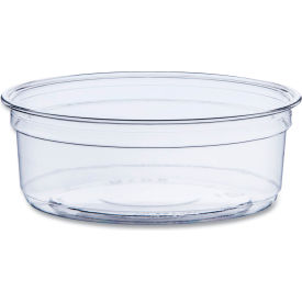 SOLO Bare Eco-Forward Deli Container, 8 oz. Capacity, Clear, 500/Carton