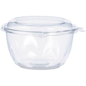 Tamper-Evident Bowl with Dome Lid, 16 oz. Cap., 5-1/2" Dia. x 3-1/8"H, Clear, 240/Carton