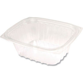 ClearPac Container, 12 oz. Capacity, 5-7/8"L x 4-7/8"W x 2"H, Clear, 63/Pack, 16 Packs/Carton