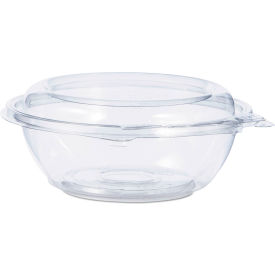Tamper-Evident Bowl with Dome Lid, 8 oz. Cap., 5-1/2" Dia. x 2-1/8"H, Clear, 240/Carton