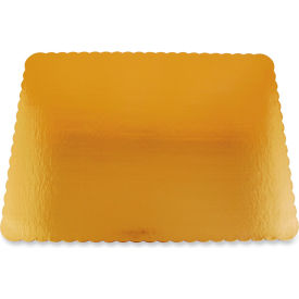 Cake Pad, 25-1/2"L x 17-1/2"W x 1/8"H, Gold, 50/Carton