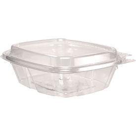 ClearPac SafeSeal Tamper-Evident Container with Dome Lid, 8 oz. Cap., Clear, 200/Carton