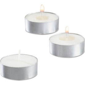 Tealight Candle, 5 Hour Burn, White, Pack of 500