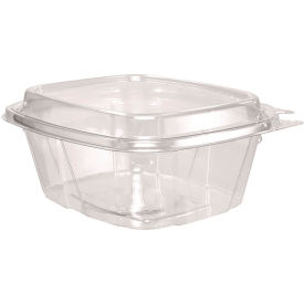 ClearPac SafeSeal Tamper-Evident Container with Dome Lid, 16 oz. Cap., Clear, 200/Carton
