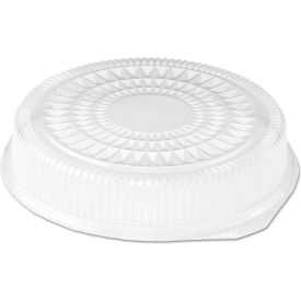 Plastic Dome Lids, Round, Fits 212/213, 16" Dia., Clear, 25/Carton