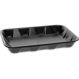 Supermarket Tray, 9-1/2"W x 7"D x 1-1/4"H, Black, Pack of 500