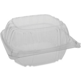 Evergreen Sensation SmartLock Hinged Lid Container, Clear, 500/Carton