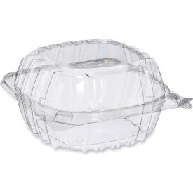 ClearSeal Hinged Lid Container, 5-15/16"L x 5-7/8"W x 3-1/8"H, Clear, 500/Carton