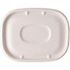 Fiber Lids For Containers, 8-7/8"L x 6-7/8"W x 3/8"H, Natural, 400/Carton