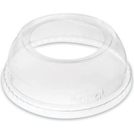 Cold Cup Lids, Wide Opening Dome, Fits 12 - 24 oz. Cups, Clear, 1000/Carton