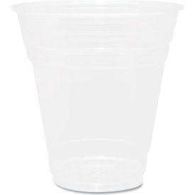 12 oz. Capacity PET Plastic Cups, 98 mm Dia., Clear, 1000/Carton