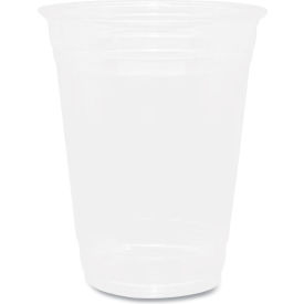 16 oz. Capacity PET Plastic Cups, Clear, 1000/Carton