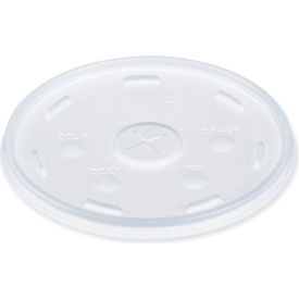 Hot Cup Lids For Foam Containers, Fits 32, 44, 60 oz. Cups, Translucent, 1000/Carton