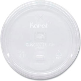 Cold Cup Lids, Strawless Sipper, Fits 32 oz. Cups, Clear, 1000/Carton