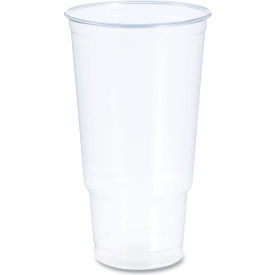 Conex ClearPro Plastic Cold Cups, 32 oz. Capacity, Clear, 25/Bag, 20 Bags/Carton