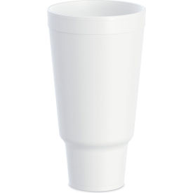 Insulated Foam Pedestal Cups, 44 oz. Capacity, White, 300/Carton