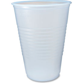 RK Ribbed Cold Drink Cups, 14 oz. Capacity, Clear, 50/Sleeve, 20 Sleeves/Carton
