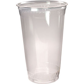 Kal-Clear PET Cold Drink Cups, 24 oz. Capacity, Clear, 25/Sleeve, 24 Sleeves/Carton
