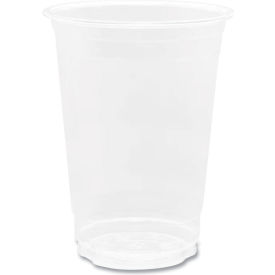 PET Plastic Cups, 10 oz. Capacity, Clear, 1000/Carton