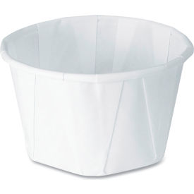 Paper Portion Cups, 3.25 oz. Capacity, White, Pack of 5000