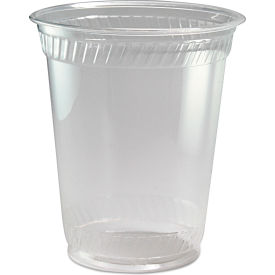 Greenware Cold Drink Cups, Squat, 12-14 oz. Capacity, Clear, 1000/Carton