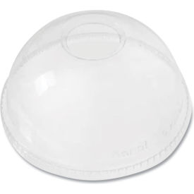 Cold Cup Dome Lids, fits 12 - 24 oz. Cups, Clear, 1000/Carton