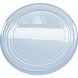 Recycleware Round Deli Container Lids, 4-11/16" Dia., Clear, 500/Carton