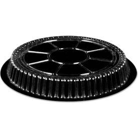 Plastic Dome Lids, Fits 9" Round Pan, 9" Dia. x 7/8"H, Clear, 500/Carton