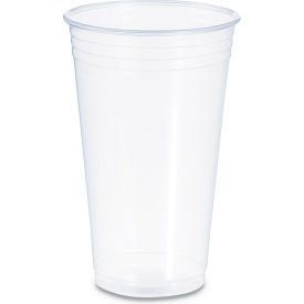 Conex ClearPro Plastic Cold Cups, 24 oz. Capacity, 50/Bag, 12 Bags/Carton