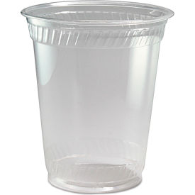 Kal-Clear Cold Drink Cups, Squat, 12-14 oz. Cap, Clear, 50/Sleeve, 20 Sleeves/Carton