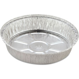 Aluminum Container, 37 oz. Capacity, 8" Dia. x 2"H, Silver, 500/Carton
