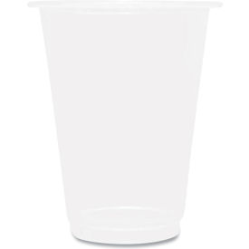 PET Plastic Cups, 7 oz. Capacity, Clear, 1000/Carton