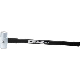 Soft Face Sledge Hammer, 8 lb. Head, 30"L Indestructible Steel/Rubber Handle